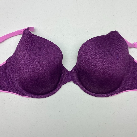 VS PRPL/PNK Uplift Semi Demi, 32DDD *P1026 - Picture 1 of 6